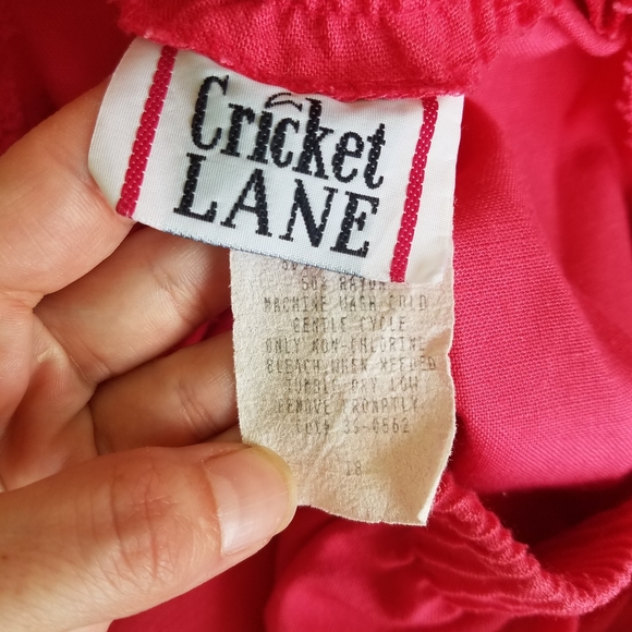 Vintage 80s Aesthetic 2 Piece Track/Walking Set Hot Pink White Polka Dots USA - Picture 14 of 16